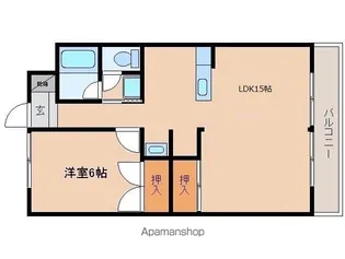 ライフコート【2階】の間取り